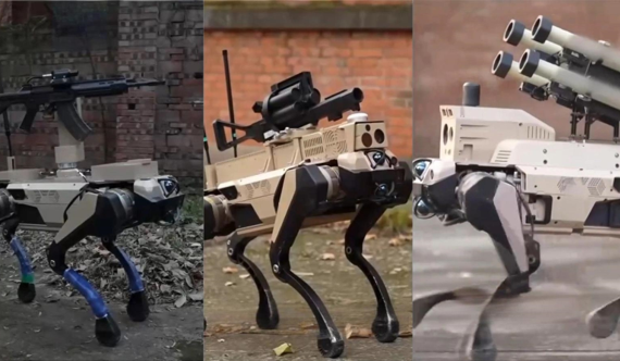 中国“机器狼群”巷战画面首次公开