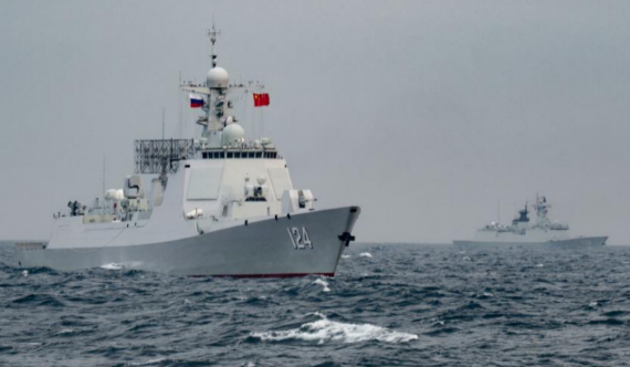大图直击中俄“海上联合-2026”联合演习精彩瞬间