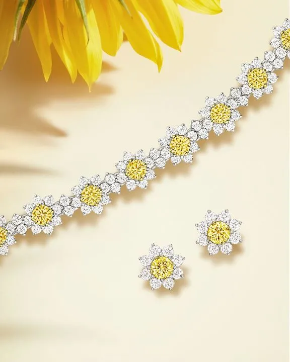 海瑞温斯顿(Harry Winston)推出2024年Sunflower系列高级珠宝套装