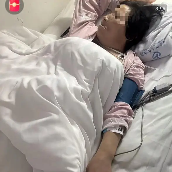 ▲患者在医院接受治疗 受访者供图