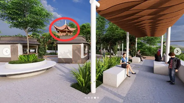 ����1�µ�Ч��ͼ�У�������������ʽͤ�ӵĽ������ԭ�ȵ��а͹�԰���彨���ͻ��˼���Ѿ��������ڡ� �����Ƕ��߸���Instagram