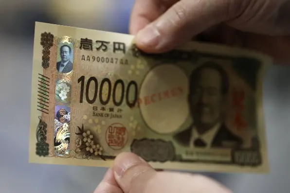 1万日元纸币/彭博社