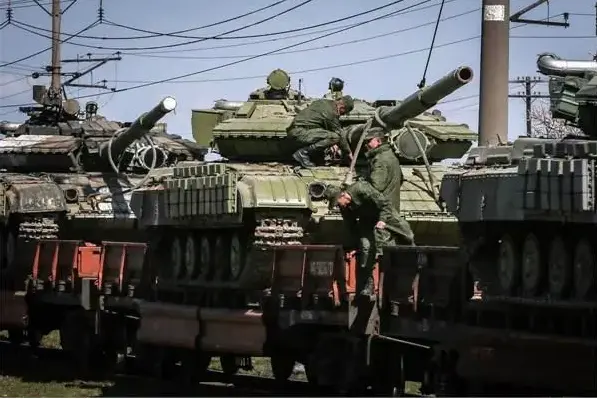 ▲俄军投入兵力到乌克兰时，显然无需当年美军那样大费周章
