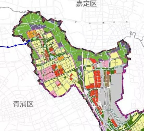 华漕镇行政区划图图片