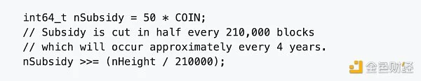 金色观察 | 硬核解读比特币具体是怎么减半的插图2