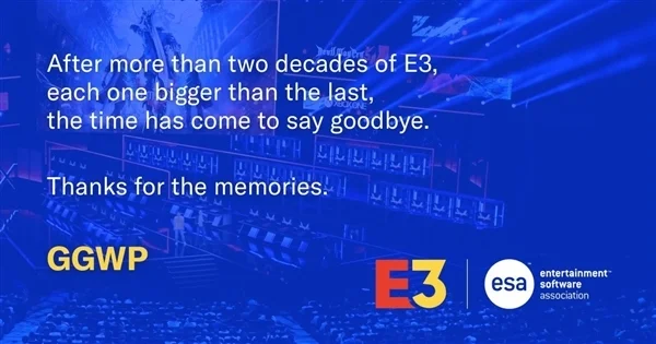 全球最大游戏展会！E3正式关闭：诞生于1995年