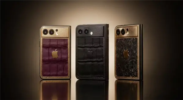 奢侈定制品牌Caviar替苹果率先发布iPhone Ultra折叠机：售价10万起
