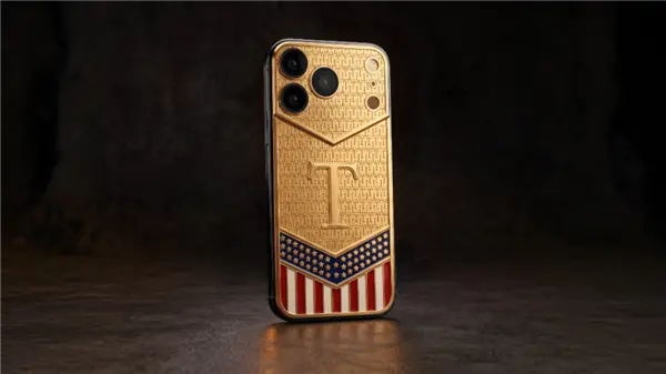 这部iPhone 17 Pro Max售价7万:24K镀金、镶嵌美国国旗