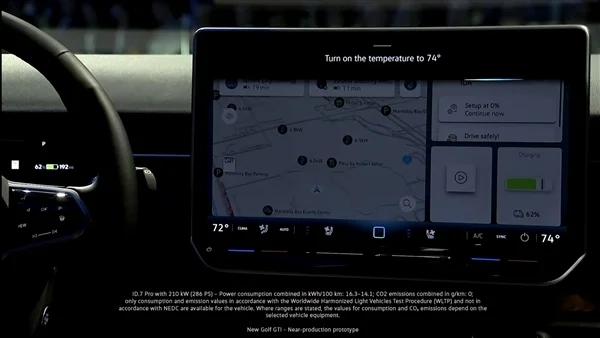 实体按键回归！新款大众高尔夫GTI首发亮相：座舱融入ChatGPT