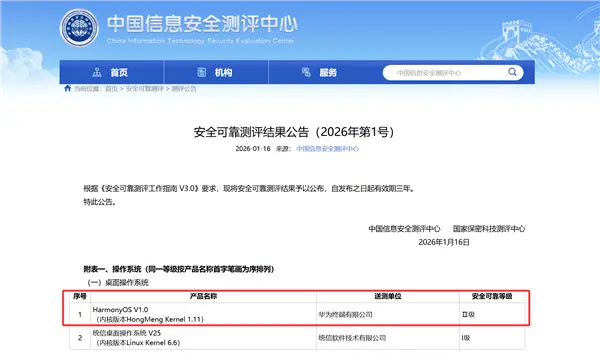 鸿蒙桌面OS拿下唯一II级认证！华为朱懂东：如果是安卓套壳拿不到证书