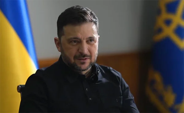 乌克兰总统泽连斯基 视频截图