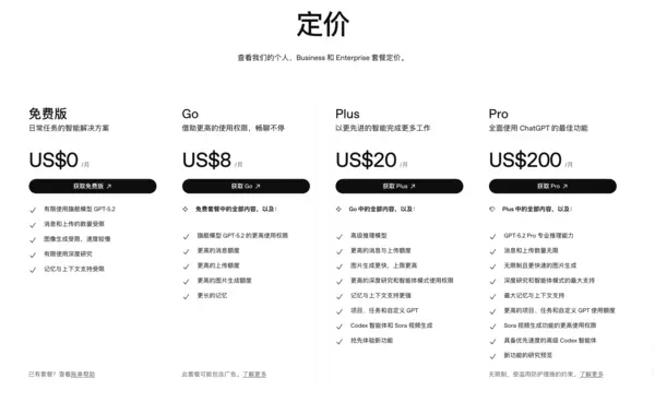 每月8美元的ChatGPT Go 其实就是AI界的 &ldquo;iPhone SE&rdquo;