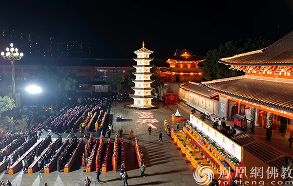 两岸一家亲！第十一届闽台佛教论坛传灯活动在福州万佛寺举行