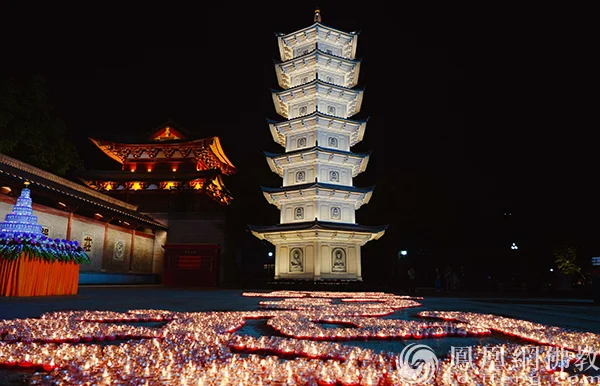两岸一家亲！第十一届闽台佛教论坛传灯活动在福州万佛寺举行
