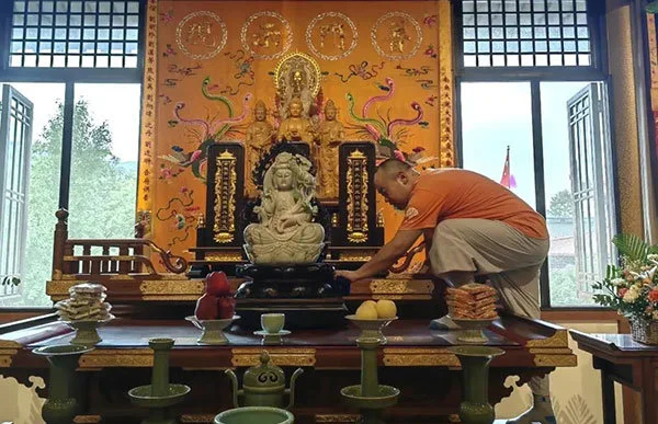 疫情-安全感爆棚！各寺院喜迎国庆，师父们花式开启安全隐患排查工作