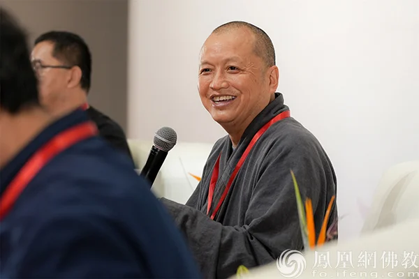 重庆市佛教协会副会长、重庆佛学院院长道坚法师(图片来源:凤凰网佛教文化)