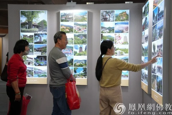 “时代之韵·湾区寺景”展区