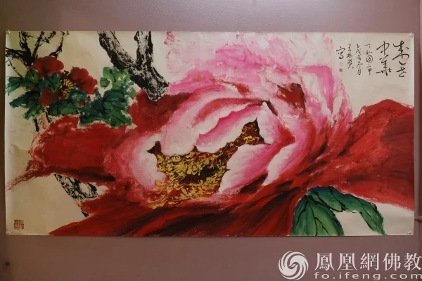 花开见佛 | 王林、王林贵中国画跨年巡展在重庆华岩寺佛教艺术馆开幕
