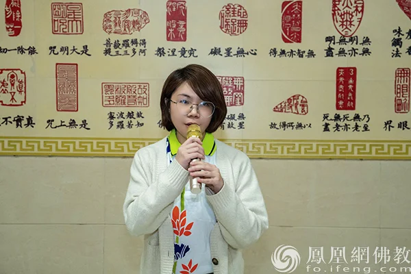 马来西亚柔佛州地南佛学会青年团团长、青年组理事刘佳颖分享经验