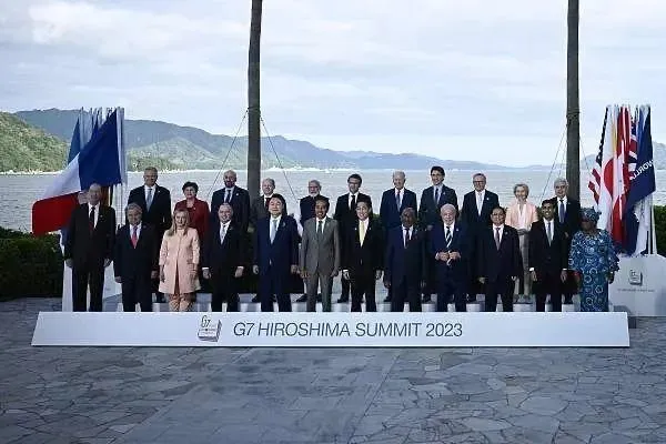 2023年5月召开的广岛G7峰会/图源：新浪看点