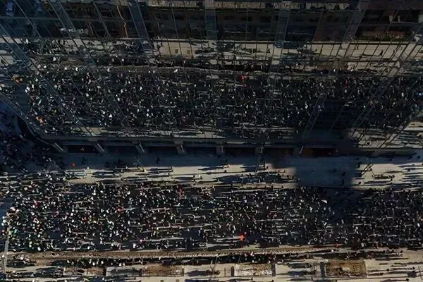 ▲1月30日，数千名抗议者在明尼阿波利斯举行抗议活动（图源：路透社）