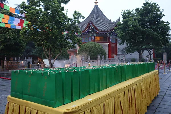 粽生欢喜庆佳节,西安广仁寺举行端午节公益活动