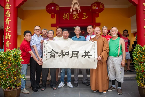 莆田南少林寺方丈空性大和尚率团出访东南亚，开展文化交流活动