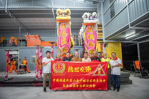 莆田南少林寺方丈空性大和尚率团出访东南亚，开展文化交流活动