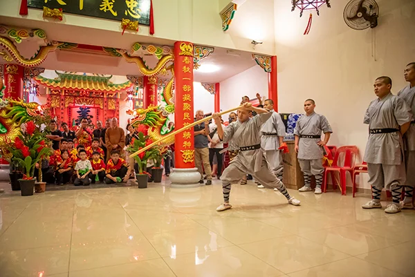 莆田南少林寺方丈空性大和尚率团出访东南亚，开展文化交流活动