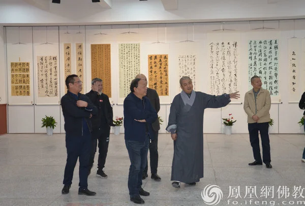 “喜迎二十大 礼赞新时代”翰缘·谷山宝宁寺书画院书画作品展开幕