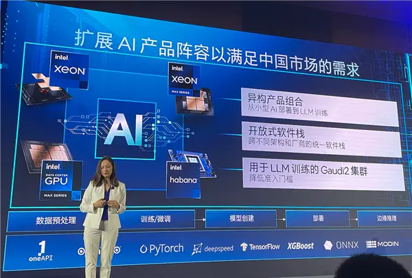 無懼限制 Intel為中國公司定制了一張AI大模型入場券