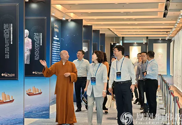 青岛市佛教界庆祝中华人民共和国成立76周年佛教文化展