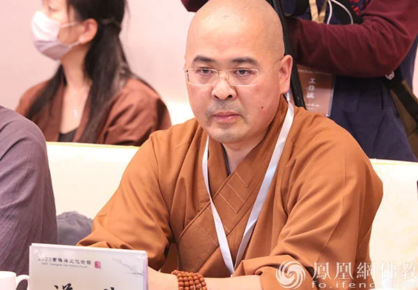 天台祖庭当阳玉泉寺方丈道伟法师（图片来源：凤凰网佛教文化）