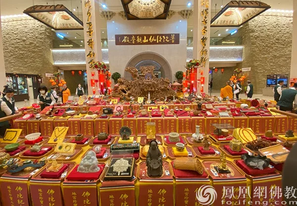 佛陀纪念馆310件珍宝入地宫，大雄宝殿瓦当见证历史