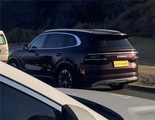 宝马X5国产平替 极氪8X实车出街