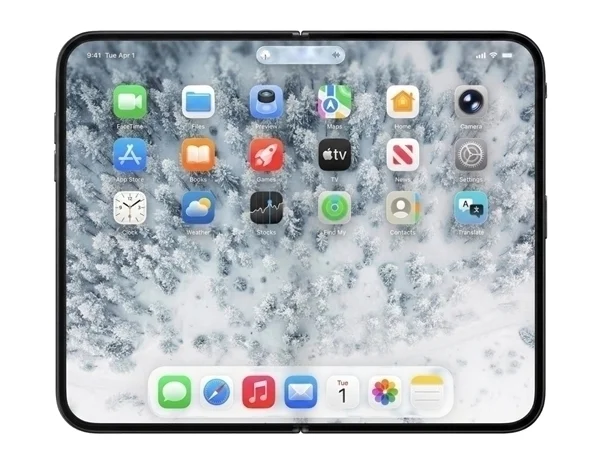 苹果首款折叠屏！iPhone Fold预计9月发布：12月才能出货