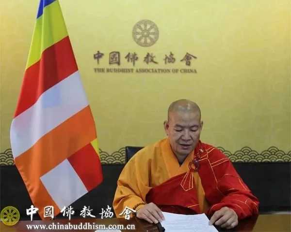 佛教-常藏法师线上出席缅甸波德堂佛塔安防工程暨佛发舍利防弹琉璃钟罩竣工交接仪式