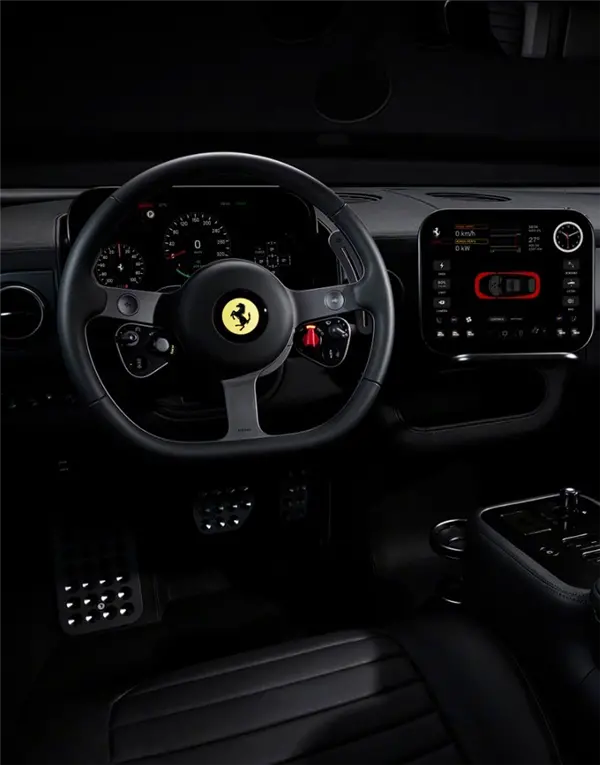 四电机马力超千匹 法拉利首款纯电动车Ferrari Luce发布:苹果味十足