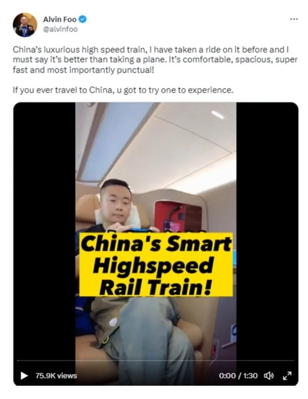 贏麻！美公司高管狂贊坐中國高鐵比坐飛機(jī)還好：馬斯克力挺