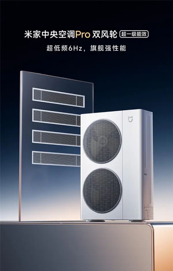 行业首张!小米米家中央空调Pro双风轮获S级性能特性认证