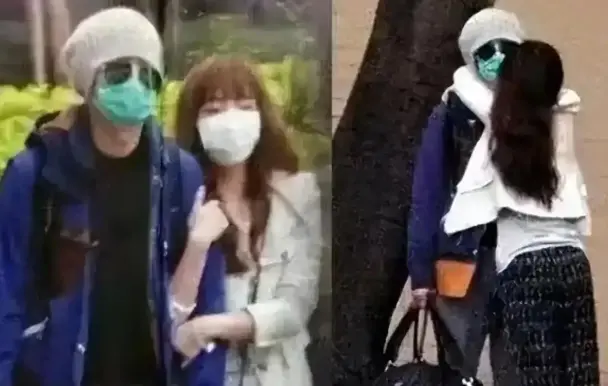姚笛和文章被狗仔抓拍出轨画面