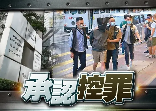 被控违背香港国安法的中学生认罪