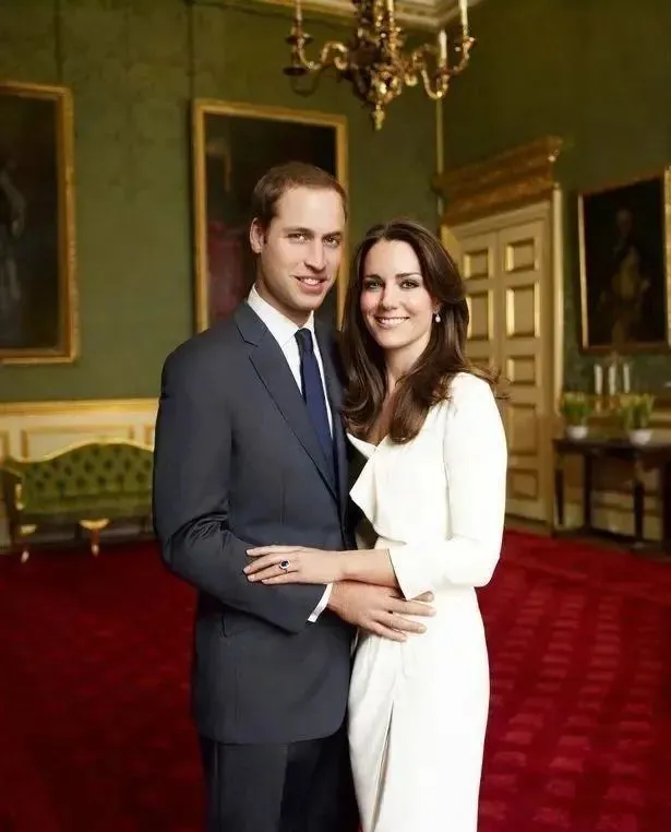凯特王妃与威廉王子，订婚当天
