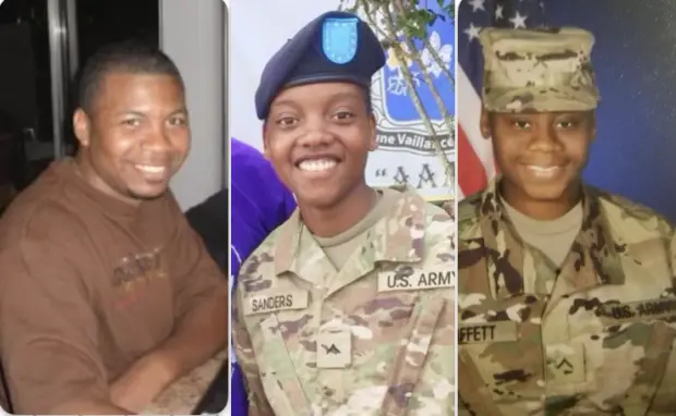 三名美军士兵在袭击中死亡，图自美国国防部