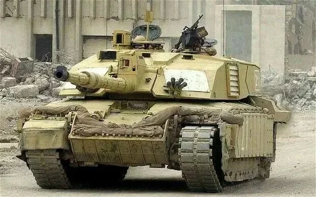 图片：英国“挑战者”2主战坦克。