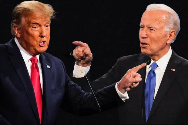 大选辩论，特朗普透露拜登团队的条件：他们要求坐着