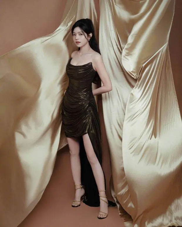 陈妍希与陈晓离婚后愈发美艳。