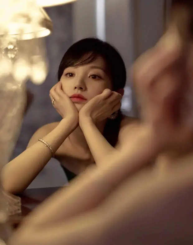 田曦薇元气满满。