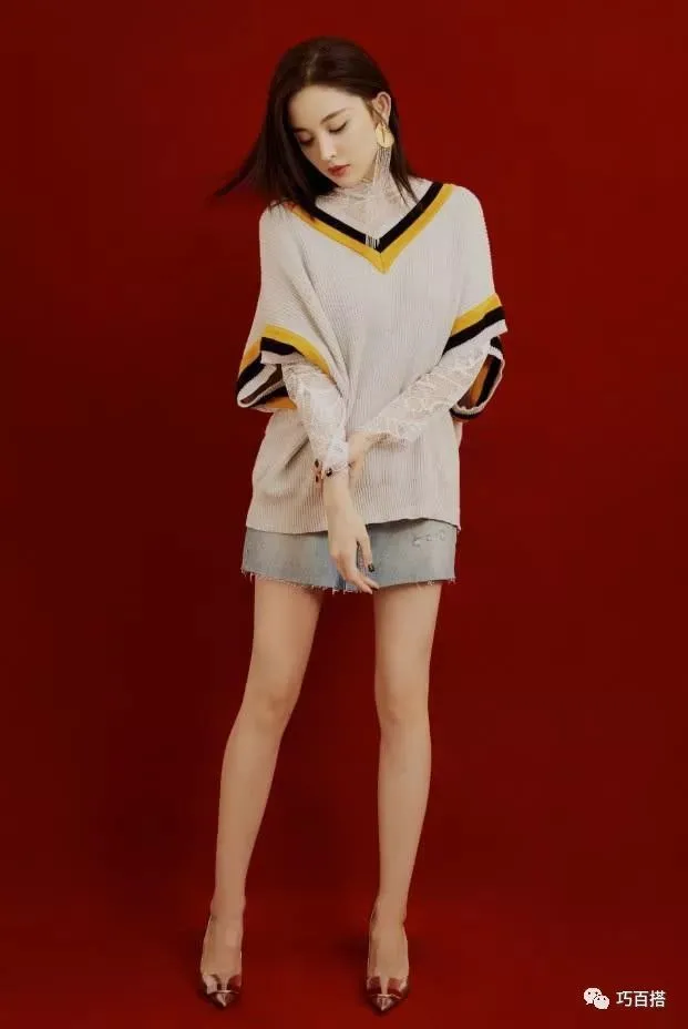 “腿精”古力娜扎现身，吊带半裙配双丸子头，终于见识了什么叫美-古力娜扎穿吊带黑裙照片