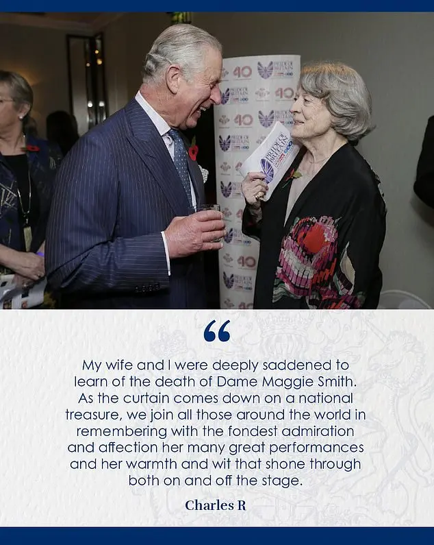 “Professor McGonagall” passed away, and the British King and Prime Minister issued a commemorative message – International Observation – Beike